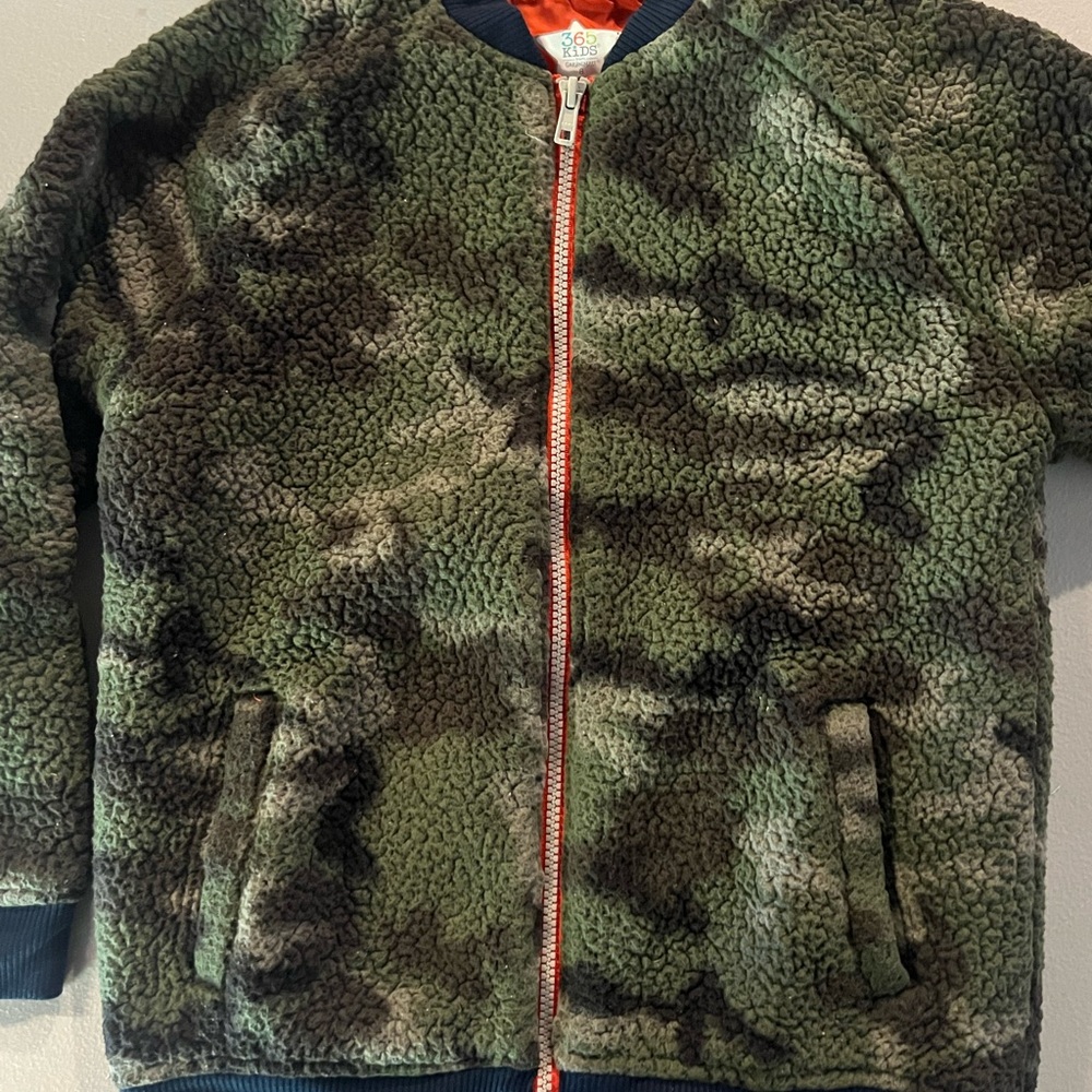 Camouflage Sherpa Jacket *3for$15*